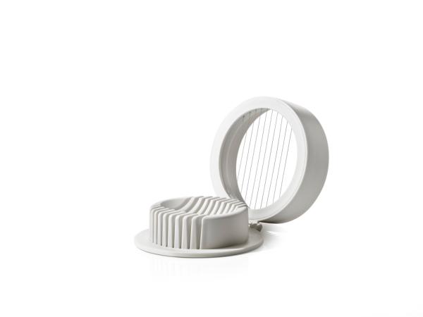 BITZ Zone Singles Egg slicer Dia 10 4 x 3 5 cm Warm Grey