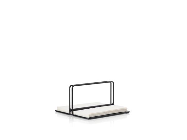 BITZ Zone Singles Napkin Holder 22.5 X 22.5 X 11.3 Cm Black