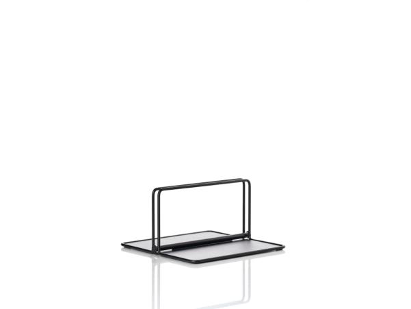 BITZ Zone Singles Napkin Holder 22.5 X 22.5 X 11.3 Cm Black