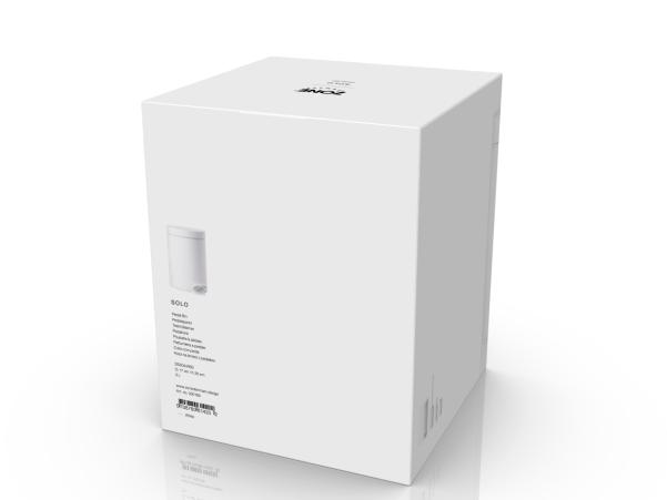 BITZ Zone Solo Pedal Bin Dia. 17 X 25 Cm 3 Liter White