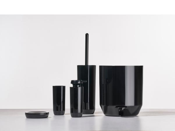 BITZ Zone Suii Soap Dispenser Dia. 6 3 X 17 5 Cm Black