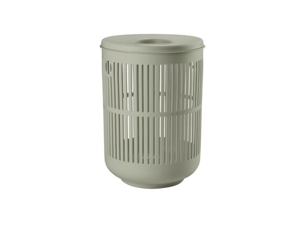 BITZ Zone Ume Laundry Basket Dia 40 X 54 Cm Eucalyptus
