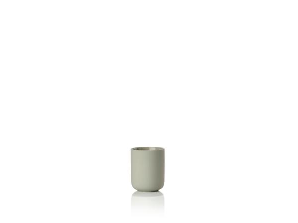 BITZ Zone Ume Toothbrush Mug Dia. 8 3 x 10 3 cm Eucalyptus Green