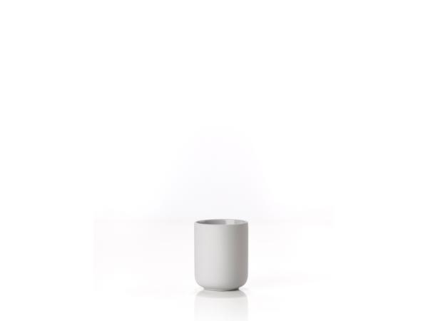 BITZ Zone Ume Toothbrush Mug Dia. 8 3 x 10 3 cm Soft Grey