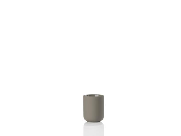 BITZ Zone Ume Toothbrush Mug Dia 8 3 X 10 3 Cm Taupe