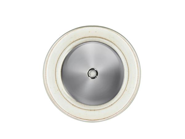 BITZ BITZ Gastro Oil Lamp Dia 15 X 26 Cm Cream