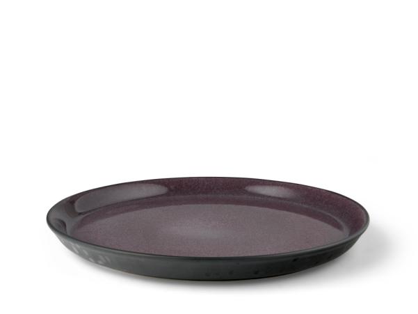 BITZ BITZ Gastro Plate Dia. 27 X 2.5 Cm Black/Lilac