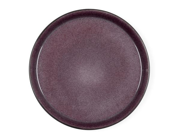 BITZ BITZ Gastro Plate Dia. 27 X 2.5 Cm Black/Lilac
