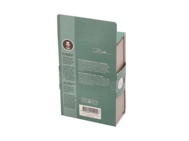 BITZ BITZ Ice Cube Tray 17 X 11 5 X 5 Cm Grey