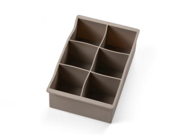 BITZ BITZ Ice Cube Tray 17 X 11 5 X 5 Cm Grey