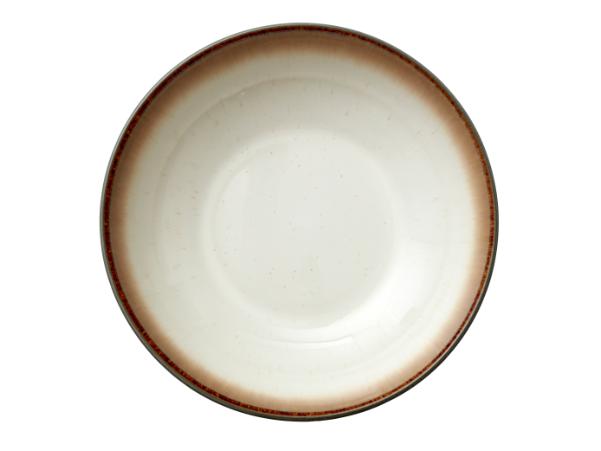 BITZ BITZ Pasta Bowl Dia. 20 X 6 Cm Grey/cream