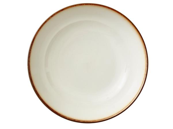 BITZ BITZ Salad Bowl Dia. 24 X 6 Cm Cream/cream