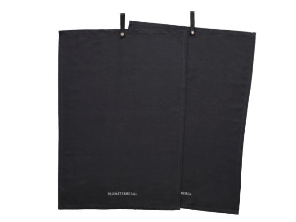 BITZ Blomsterbergs Tea towel 50 x 70 cm 2 pcs Grey