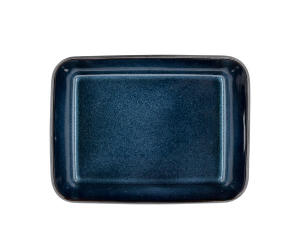 BITZ BITZ Dish Rectangular 28 X 21 X 8 Cm Black/Blue