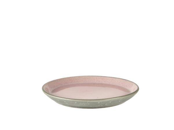 BITZ BITZ Gastro Plate Dia. 17 X 2.0 Cm Grey/Light Pink