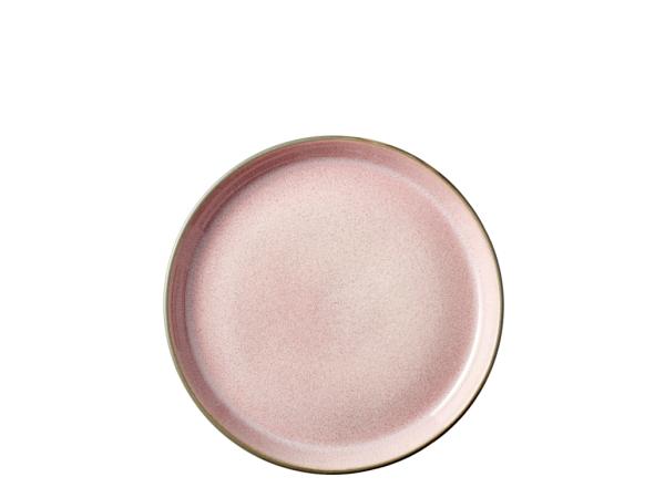 BITZ BITZ Gastro Plate Dia. 17 X 2.0 Cm Grey/Light Pink