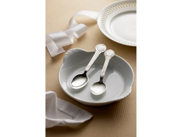 BITZ Gense Christening Spoon Clock 14.4 Cm 830