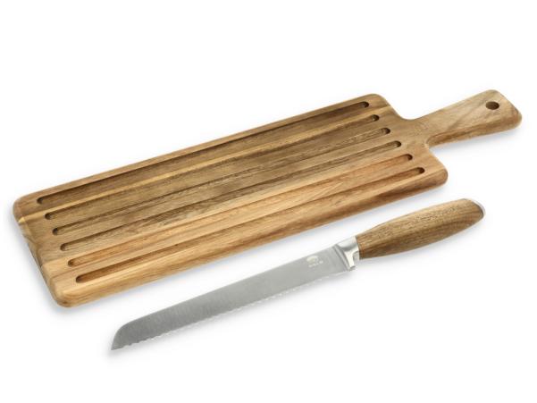 BITZ HOLM Chopping Board With Bread Knife