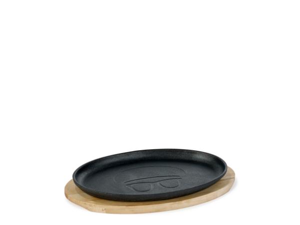 BITZ HOLM Plate 27 X 17 Cm Black