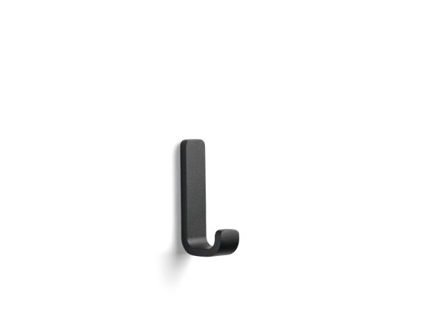 BITZ Zone Denmark Rim Hook 4 x 2 x 8.5 cm Black