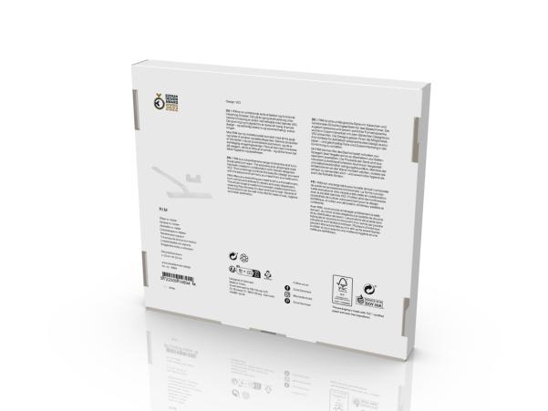 BITZ Zone Rim Wiper W. Holder 23 X 22 Cm White