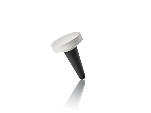 BITZ Zone Rocks Wine Stopper 5 X 7 Cm Warm Grey