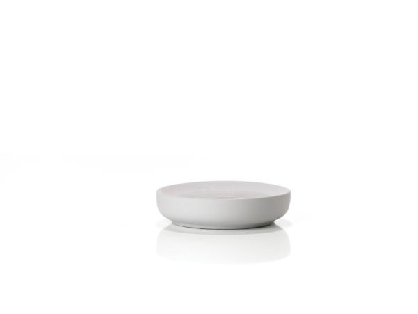 BITZ Zone Ume Soap Dish Dia. 12 X 3 Cm Soft Grey