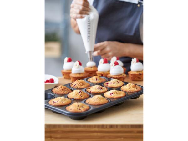 BITZ Blomsterbergs Muffin Pan For 12 Pcs 27 X 36 X 3 Cm Steel