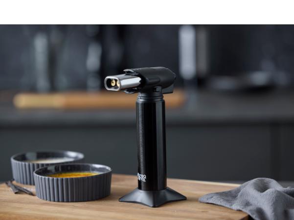 BITZ By Tareq Taylor Flame Kitchen Blow Torch 12 X 7 X 19 Cm 27 Ml Black