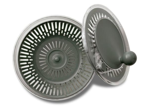 BITZ By Tareq Taylor Harvest Salad Spinner 24 5 X 24 5 X 21 Cm 5 Liter Forest Green