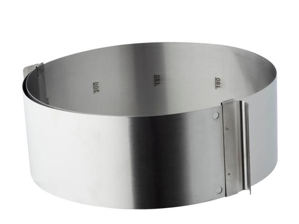 BITZ Funktion Pastry Ring Adjustable Dia 16-32 X 8 Cm