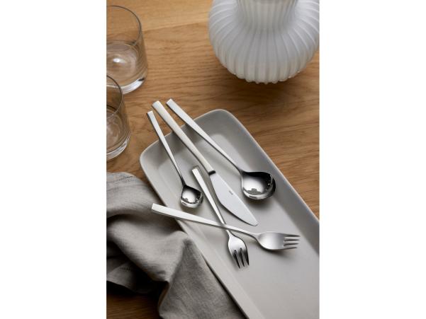 BITZ Gense Fuga Cutlery Set 60 Parts Matte/Polished Steel