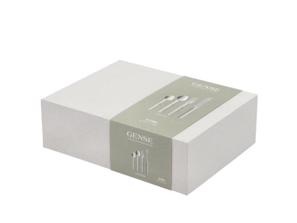 BITZ Gense Nobel Cutlery Set 16 Parts Matte/Polished Steel