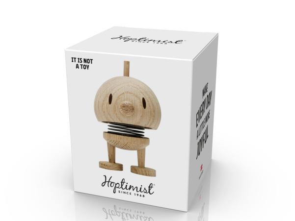BITZ Hoptimist Bumble Hoptimist 4.5 X 5.8 X 7.6 Cm S Raw Oak
