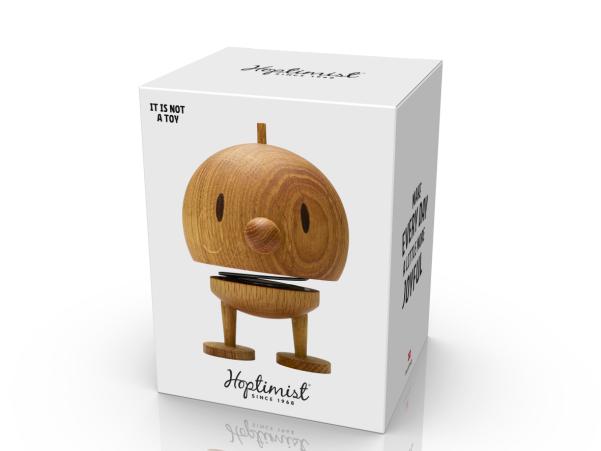 BITZ Hoptimist Bumble Hoptimist 7.5 X 8.5 X 10.7 Cm M Oak