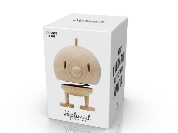BITZ Hoptimist Bumble Hoptimist 7.5 X 8.5 X 10.7 Cm M Raw Oak