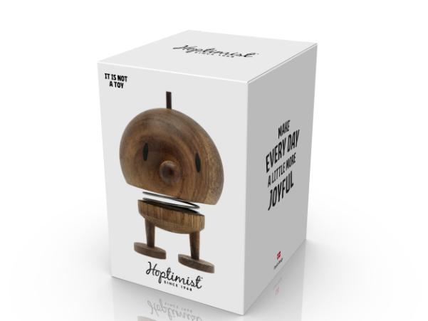 BITZ Hoptimist Bumble Hoptimist 7.5 X 8.5 X 10.7 Cm M Smoked Oak