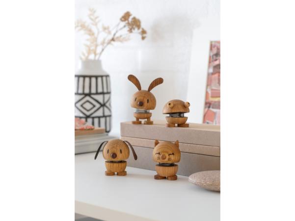 BITZ Hoptimist Dog Hoptimist 5.5 X 5.9 X 6.9 Cm S Oak