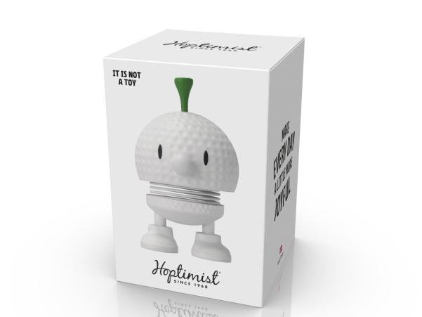 BITZ Hoptimist Golf Bumble Hoptimist 4.5 X 5.8 X 7.6 Cm S White