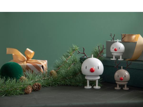 BITZ Hoptimist Reindeer Bumble Hoptimist 10.2 X 8.5 X 14 Cm M White