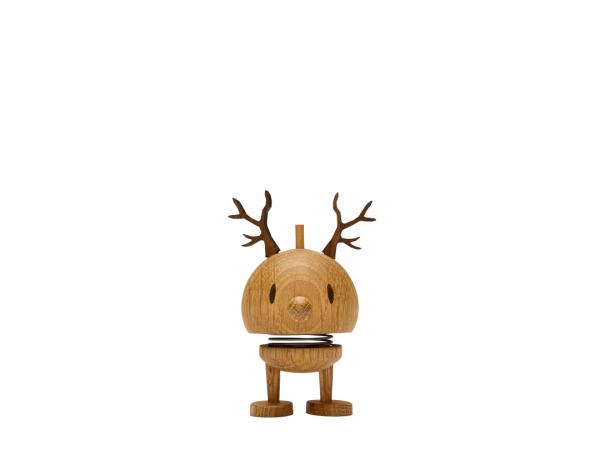 BITZ Hoptimist Reindeer Bumble Hoptimist 6.4 x 5.9 x 9.5 cm S Oak