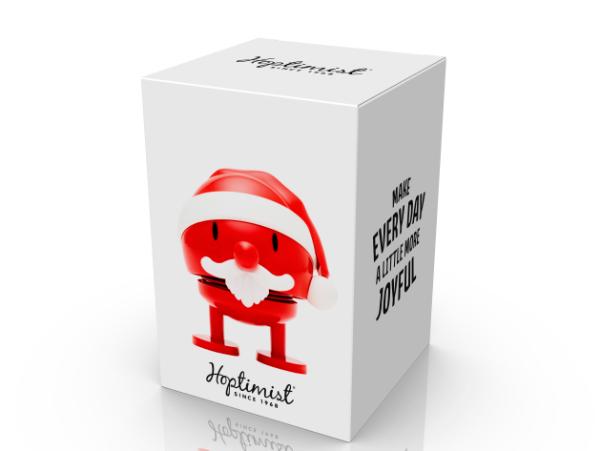 BITZ Hoptimist Santa Claus Bumble Hoptimist 5.9 X 6.1 X 7.2 Cm S Red
