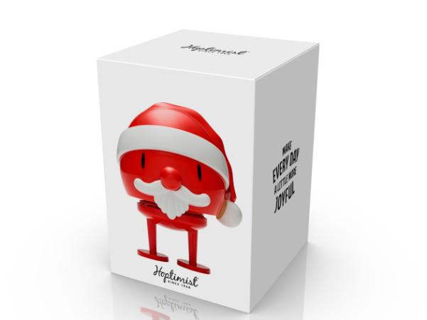 BITZ Hoptimist Santa Claus Bumble Hoptimist 9.1 X 8.8 X 10.5 Cm M Red