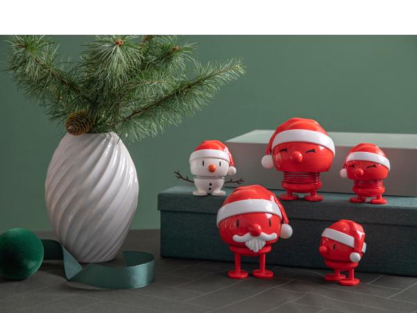 BITZ Hoptimist Santa Claus Bumble Hoptimist 9.1 X 8.8 X 10.5 Cm M Red