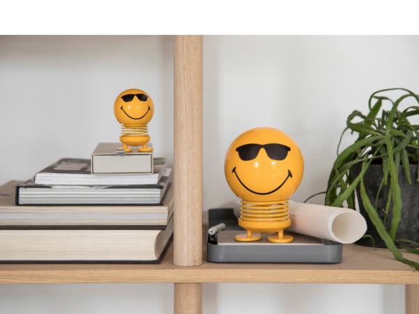 BITZ Hoptimist Smiley Cool Hoptimist 4.5 X 5.6 X 6.6 Cm S Yellow