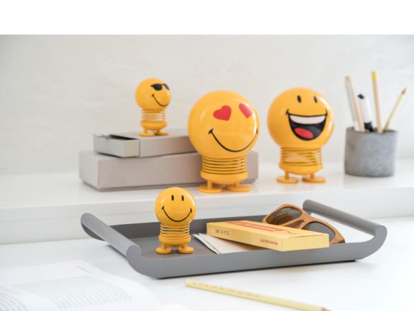 BITZ Hoptimist Smiley Cool Hoptimist 4.5 X 5.6 X 6.6 Cm S Yellow