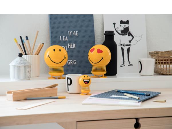 BITZ Hoptimist Smiley Joy Hoptimist 4.5 X 5.6 X 6.6 Cm S Yellow