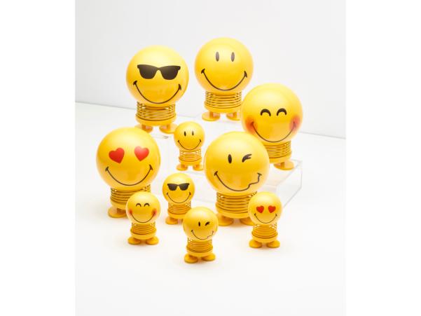 BITZ Hoptimist Smiley Love Hoptimist 4.5 X 5.6 X 6.6 Cm S Yellow