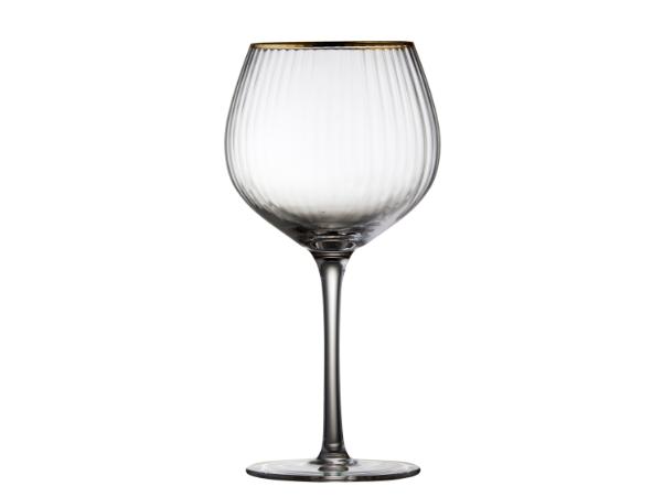 BITZ Lyngby Glas Palermo Gold Gin Glass 65 Cl 4 Pcs