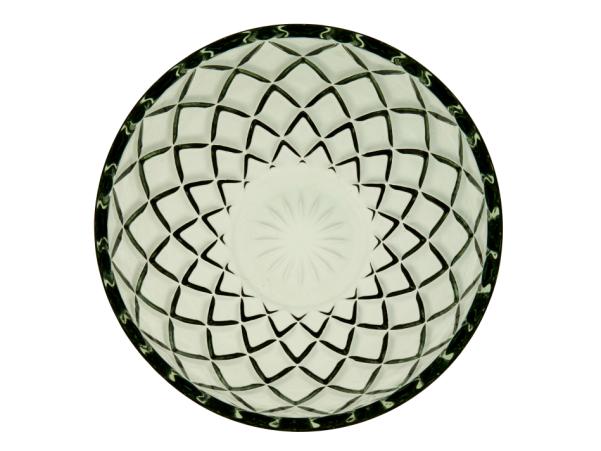 BITZ Lyngby Glas Sorrento Bowl Dia 12 Cm 4 Pcs Green